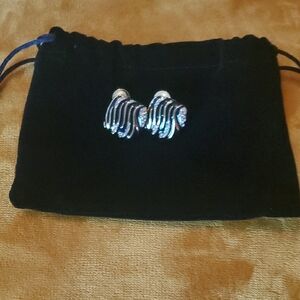 Sassy Jones Black Earrings with Elegant Design